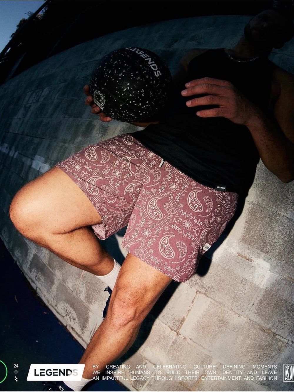 Legends Paisley shorts